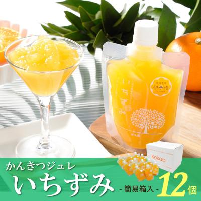 ふるさと納税 松山市 柑橘ジュレ「いちずみ」 12個入[簡易箱入]