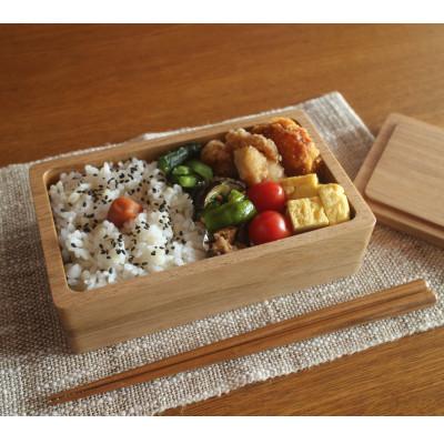 ふるさと納税 山武市 木の弁当箱(国産オニグルミ)ギフト対応