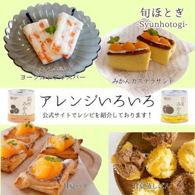 ふるさと納税 松浦市 缶詰工場直送　特選果実「旬ほとぎ」温州みかん12缶 |  | 03