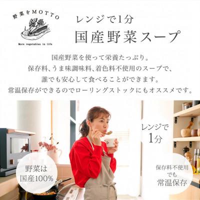 ふるさと納税 静岡市 野菜をMOTTO　レンジで1分ベジMOTTOスープ　カレー3種6個セット |  | 03