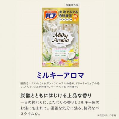 ふるさと納税 酒田市 花王のバブ　ミルキーアロマ　12錠入×12箱　計144錠