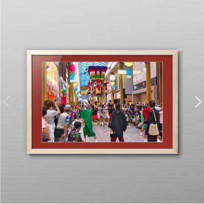 ふるさと納税 長崎市 [額装写真][長崎くんち コッコデショ]画寸A3サイズ[M16-1621]