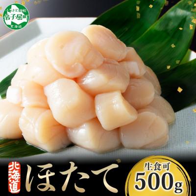 ふるさと納税 弟子屈町 [のし付] ほたて貝柱 500g×1袋 北海道 弟子屈町 3384