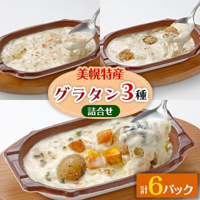 ふるさと納税 美幌町 グラタン詰合せ200g×6パック 美幌町