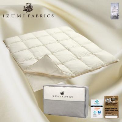 ふるさと納税 和泉市 [ダブルサイズ]2枚合せ羽毛布団 ポーランド産ホワイトダックダウン93% CILゴールドラベル