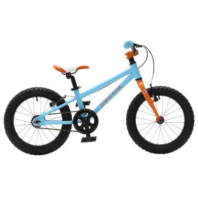 ふるさと納税 瀬戸市 完成車 ヨツバサイクルのZERO 16インチ ラムネブルー サイドスタンド付属