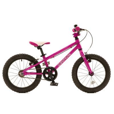 ふるさと納税 瀬戸市 完成車 ヨツバサイクルのZERO 16インチ クリスタルピンク サイドスタンド付属