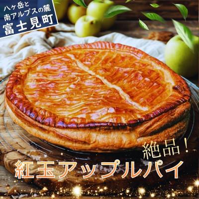 アップルパイ。未使用！限定コレクション トロンプルイユ チェーン柄 ふるさと納税 富士見町 紅玉アップルパイ〈期間限定・りんごスイーツ