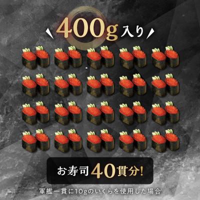 ふるさと納税 白糠町 【訳あり】ひめしずく 400g(200g×2) いくら醤油漬け 小分けパック |  | 01