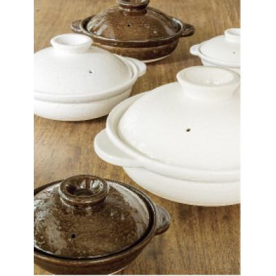 ［新品・未使用品］長谷園の伊賀土鍋アメ釉　大（3〜5人用） ふるさと納税 伊賀市 長谷園の「伊賀土鍋 アメ釉」大(3〜5人用)DC-03