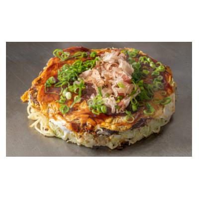 ふるさと納税 府中市 府中焼き食べ比べ そば+辛麺 肉玉シングル 2枚セット