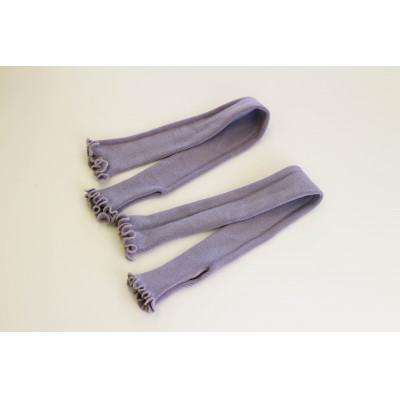 ふるさと納税 田原本町 奈良丸編研究所のシルクアームカバー 2本組 パープル