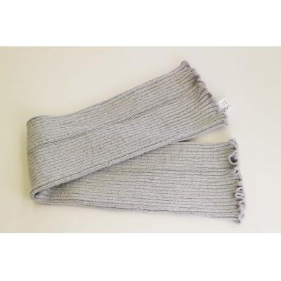 ふるさと納税 田原本町 奈良丸編研究所の紬糸シルクはらまき ロング グレー