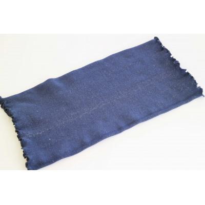 ふるさと納税 田原本町 奈良丸編研究所のシルクはらまき35cm ネイビー