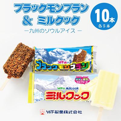 ふるさと納税 小城市 ブラックモンブラン5本ミルクック5本詰め合わせセット