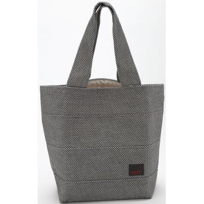 ふるさと納税 豊川市 三河木綿刺子織バッグ sasicco トート40 (消防刺子)