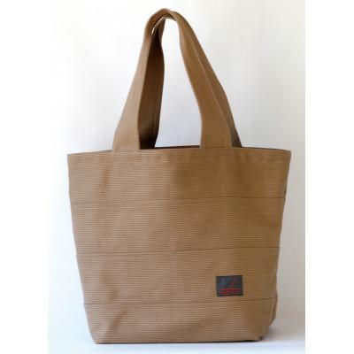 ふるさと納税 豊川市 三河木綿刺子織バッグ sasicco トート40(カーキ)