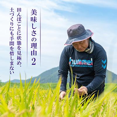 ふるさと納税 若狭町 【令和8年産先行受付】福井県若狭町ひとめぼれ(1等米)　10kg(5kg×2袋) |  | 02