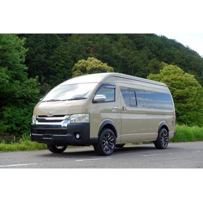 ふるさと納税 山県市 キャンピングカーレンタル ハイエース ベージュ 24時間