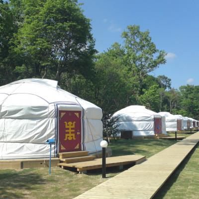 ふるさと納税 那須町 モンゴリアビレッジ宿泊利用券 9,000円分〔D-5〕