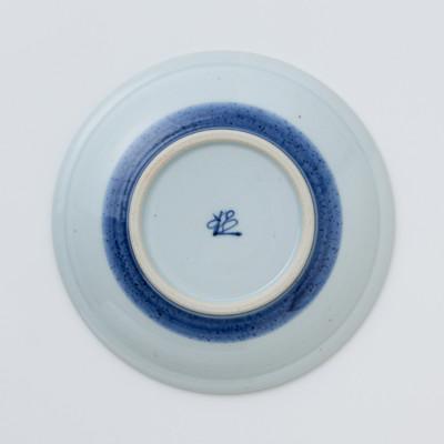 ふるさと納税 伊万里市 ぶどう柄18cm皿(縁付) 伊万里陶苑の画像