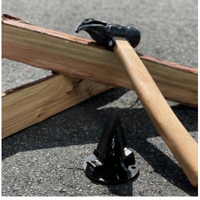ふるさと納税 神戸町 MINOURAのトライウッド「Try x Wood」　組み立て式薪割り台　キャンプやBBQで活躍 |  | 01