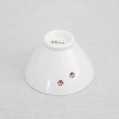 ふるさと納税 川棚町 【波佐見焼】ぶらさがり猫 反茶碗 3柄セット 〈ミケ・クロ・トラ〉【菊祥陶器】 |  | 03