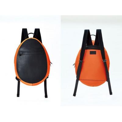 ふるさと納税 香芝市 こだわりの逸品「ネオプレンレザーバックパック」&lt;オレンジ&gt;