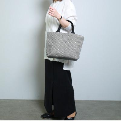 ふるさと納税 豊川市 三河木綿刺子織バッグ sasicco sasiccoトート (消防刺子)