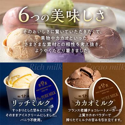 ふるさと納税 那須塩原市 千本松牧場のThe PURE MILKアイスクリーム10