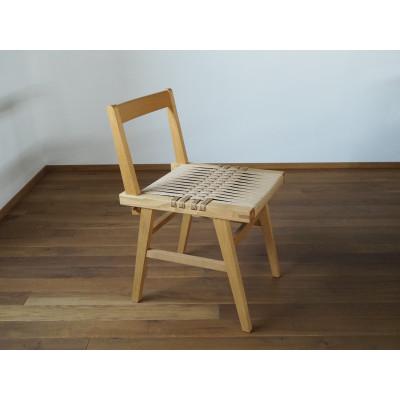 ふるさと納税 川越市 [UMEBACHI FURNITURE] ペーパーコードチェア 国産クリ材 [申込後生産]