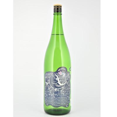 ふるさと納税 塩竈市 阿部勘純米吟醸MEBACHIラベル 1.8L