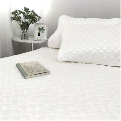 ふるさと納税 和泉市 【シングルサイズ】ピュアシルク敷パッド 100×205cm 1枚 ホワイト SCC-1020Sの画像
