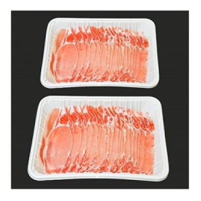 ふるさと納税 御船町 清村養豚の上ロースしゃぶしゃぶ 600g