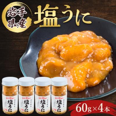ふるさと納税 宮古市 塩うに 岩手県産 60g×4本