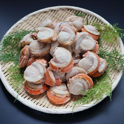 ふるさと納税 長万部町 【直径6.5cm前後!】北海道産 蒸しほたて 1.6kg(冷凍) |  | 01