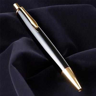 ふるさと納税 三郷市 漆塗りボールペン【黒】1本 |  | 01