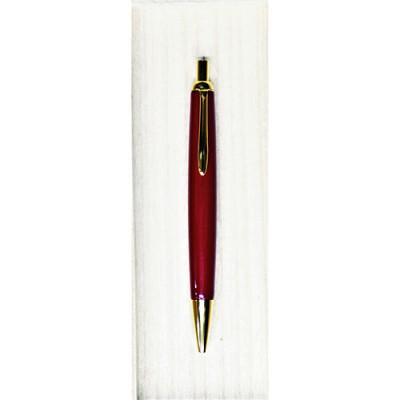 ふるさと納税 三郷市 漆塗りボールペン[朱]1本