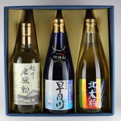 ふるさと納税 滑川市 ふるさと特産品 富山の焼酎720mL 3本セット