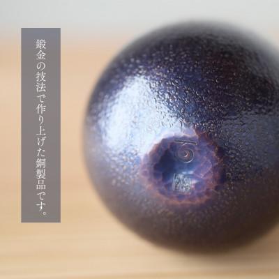ふるさと納税 弥彦村 百年物語 銅製 ビアグラス / タンブラー「jun - 醇」冷たい 贈答品 新潟県 弥彦村の画像