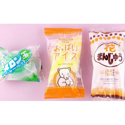 ふるさと納税 高知市 久保田食品の駄菓子屋さんセット アイス10個