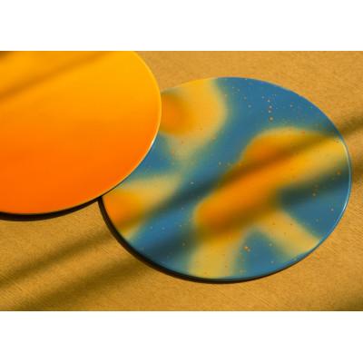 ふるさと納税 加賀市 iroikoiの7.0両面プレートペア 晩夏