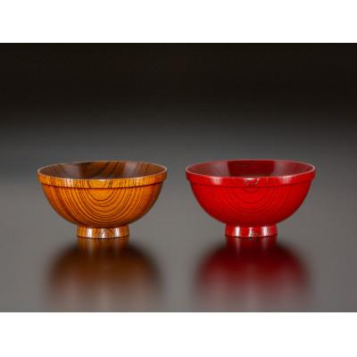 ふるさと納税 加賀市 欅 京風飯椀ペアセット