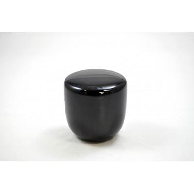 ふるさと納税 加賀市 山中塗 2.4大棗 黒 切合口(桐箱入)