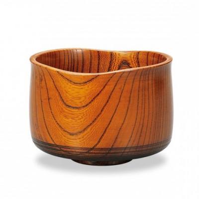 ふるさと納税 加賀市 [国産品 山中塗]欅 抹茶椀(茶摺