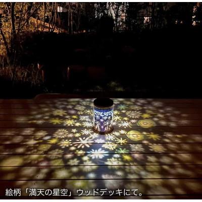 ふるさと納税 尾張旭市 酒井敦美の光の切り絵あんどん(満天の星空)