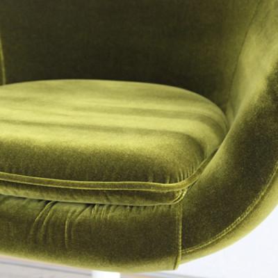 ふるさと納税 富田林市 Cosmic Chair(コスミックチェア)サークル脚 モケット グリーン【SWOF】_2