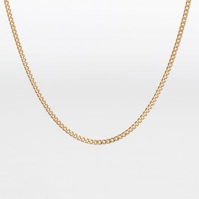 ふるさと納税 大津市 [K10イエローゴールド 喜平チェーンネックレス]40cm 肌になじむ 華奢ゴールドアクセサリー