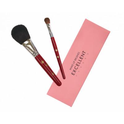 ふるさと納税 熊野町 熊野化粧筆 2本セット Cタイプ