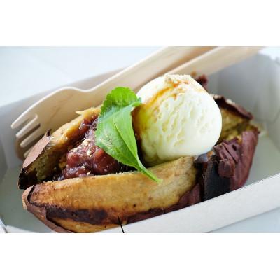 ふるさと納税 行方市 紅はるか冷凍焼き芋約M〜Lサイズ2キロ+シルクスイート300g(合計約2.3キロ)の画像